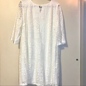 🌸 2 for $30: Tacera Plus Size Boho Lace Dress